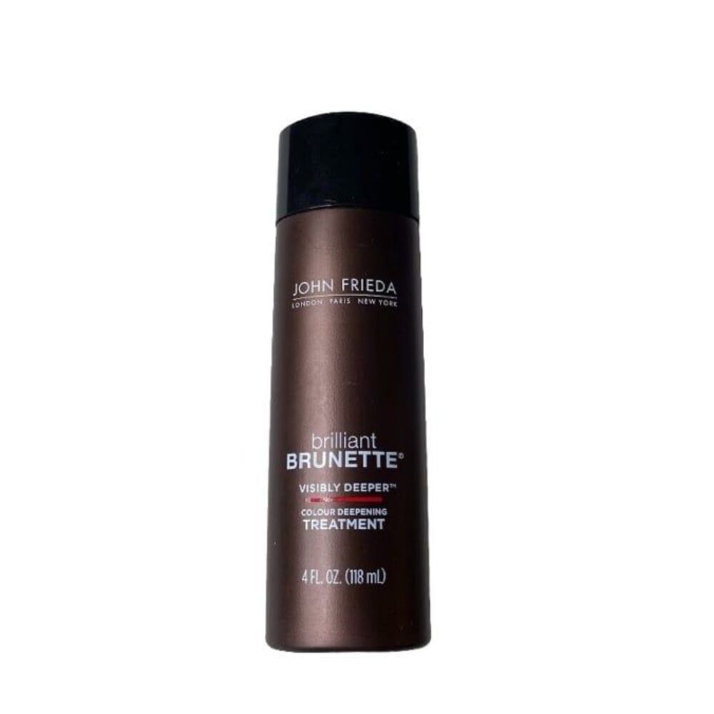 John Frieda Brilliant Brunette Hair Visibly Deeper Color Deepening Treatment 4oz